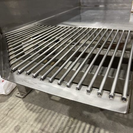 Modificación de parrilla de vibrador, para fábrica de repostería